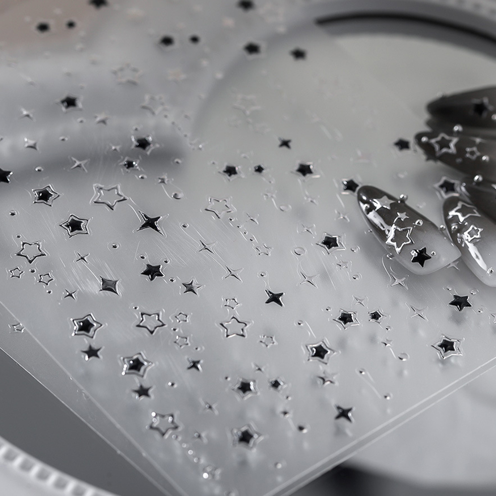 Nail Art Vampire - 5D Luxury Star Nail Stickers for