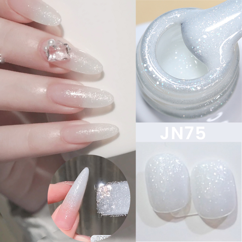 Nail Art Jelly - BORN PRETTY White Nude Color 10ml