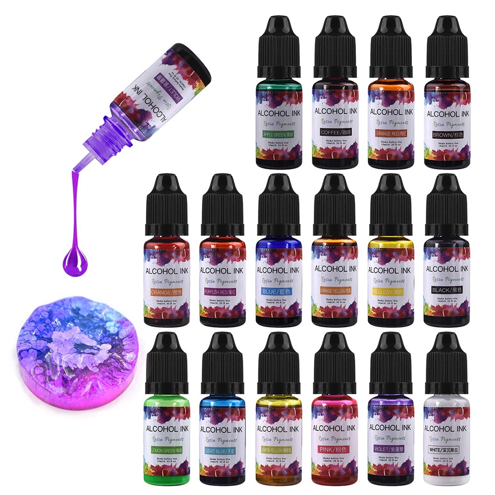 Nail Art Emerald - 22Colors 10ml UV Epoxy Resin Pigment