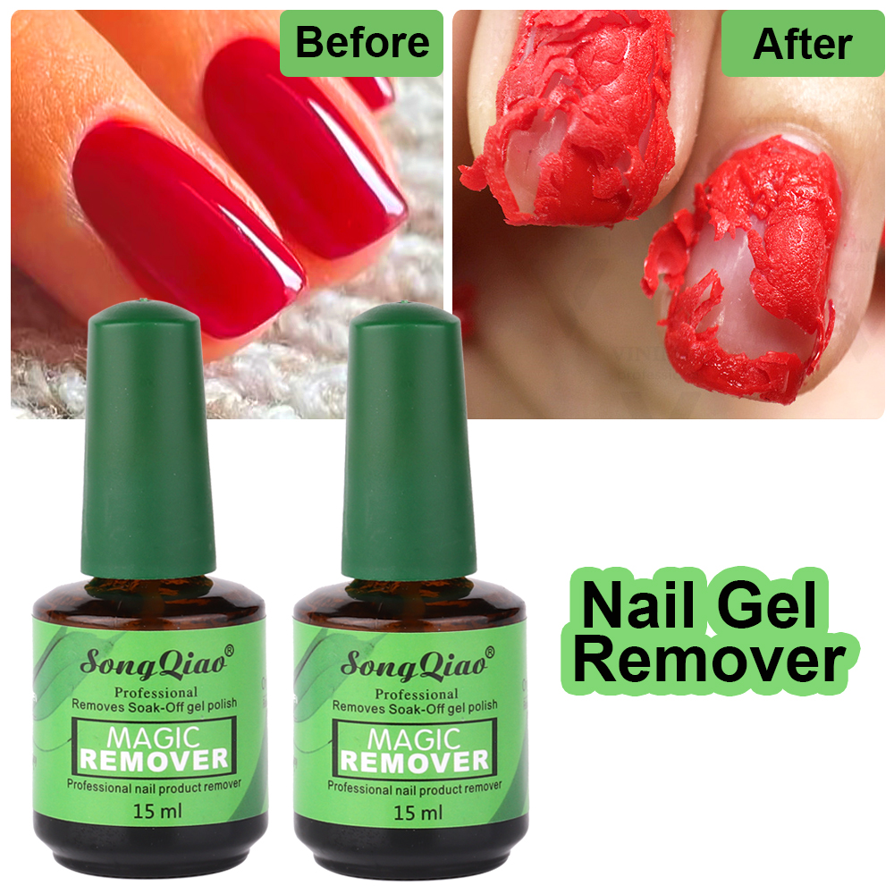Nail Art Gel - 1/2/3pcs 15ml Nail Remover Burst Gel