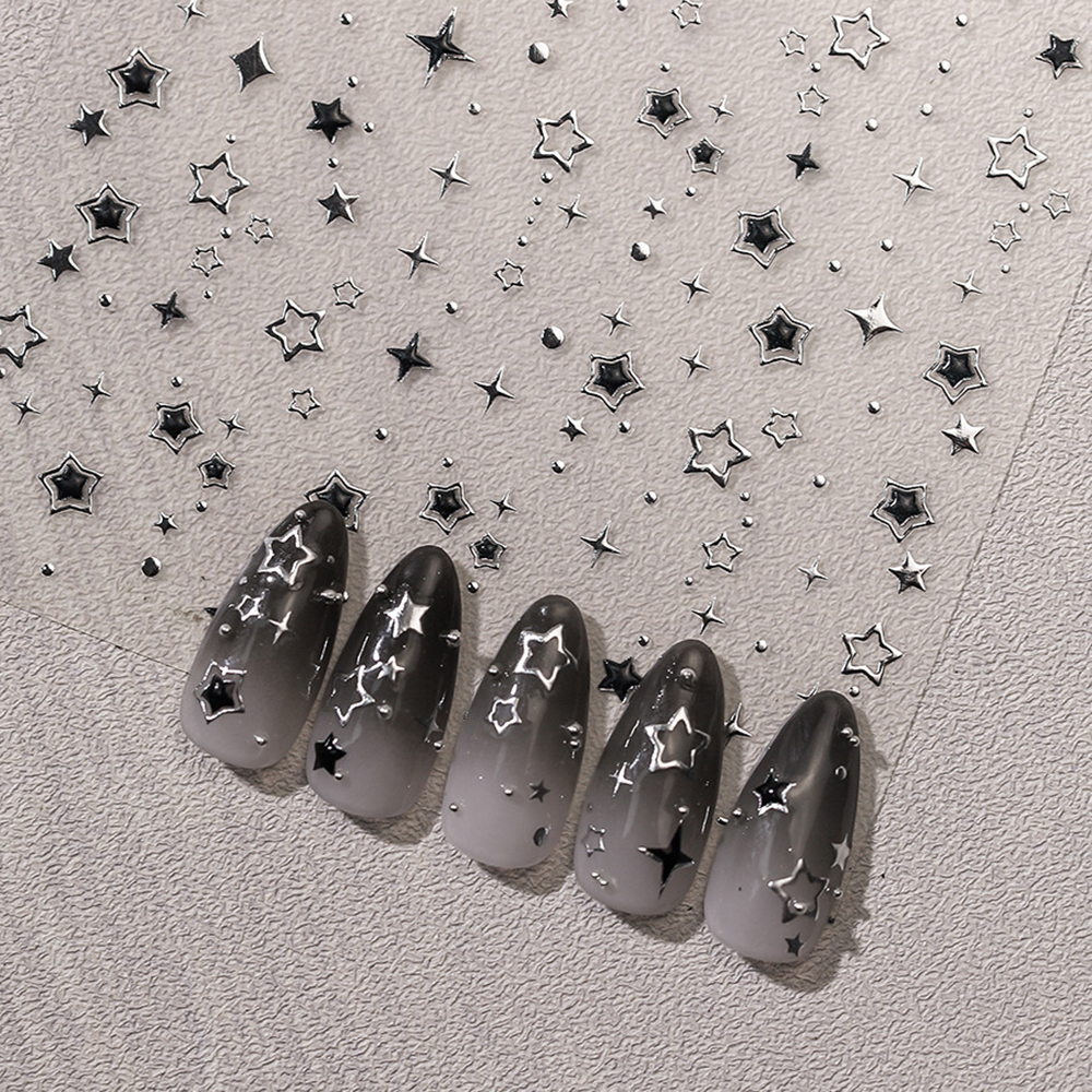 5D Luxury Star Nail Stickers f - Nail Art Vampire recension och pris