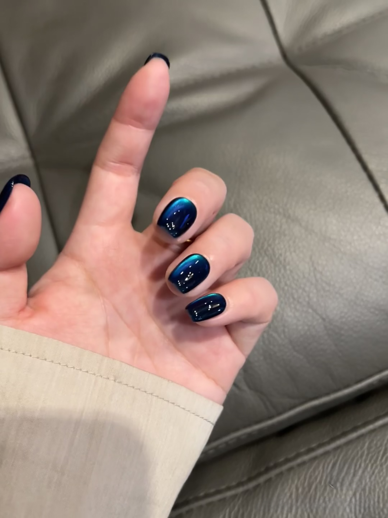 1-24pcs WS Spring Summer Blue  - Nail Art Cat Eye Pink recension och pris