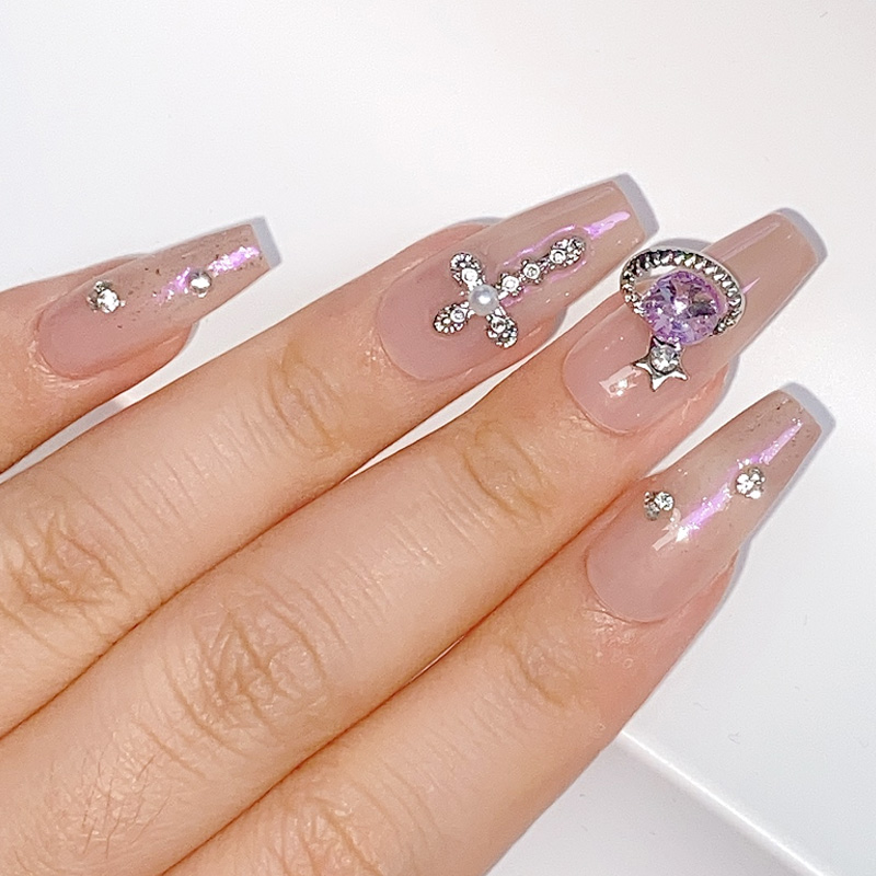 TSZS 10PCS/Lot Metal Small Pla - Nail Art Lotso recension och pris