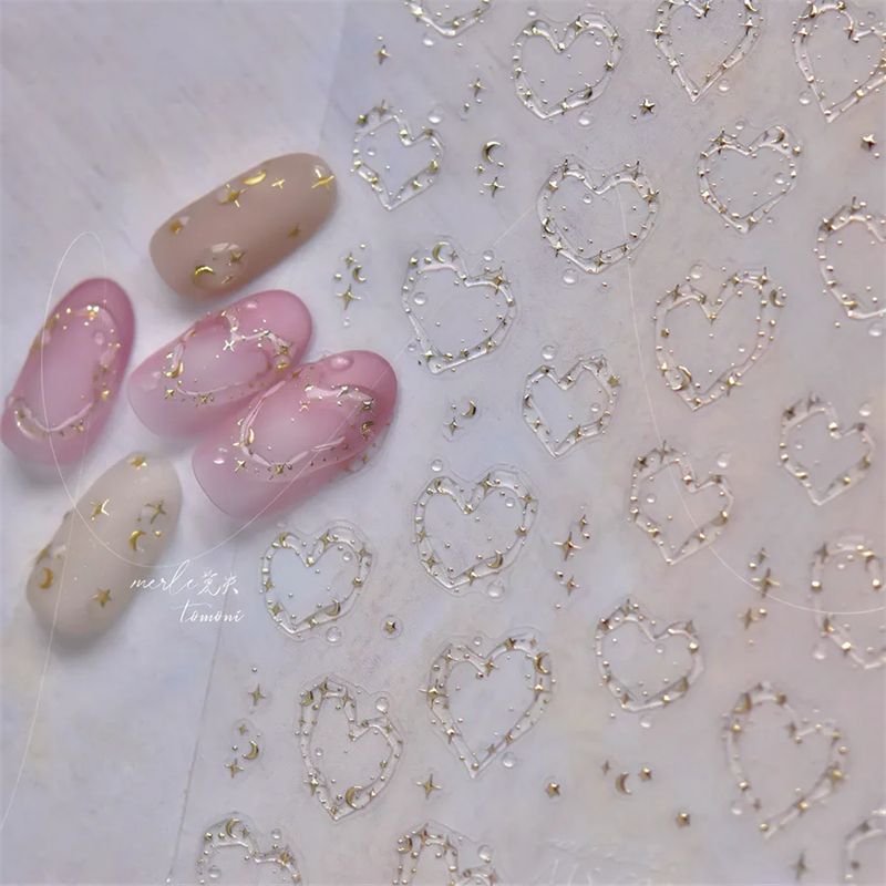 1pcs Jelly Nail Stickers Shiny - Nail Art Vampire recension och pris