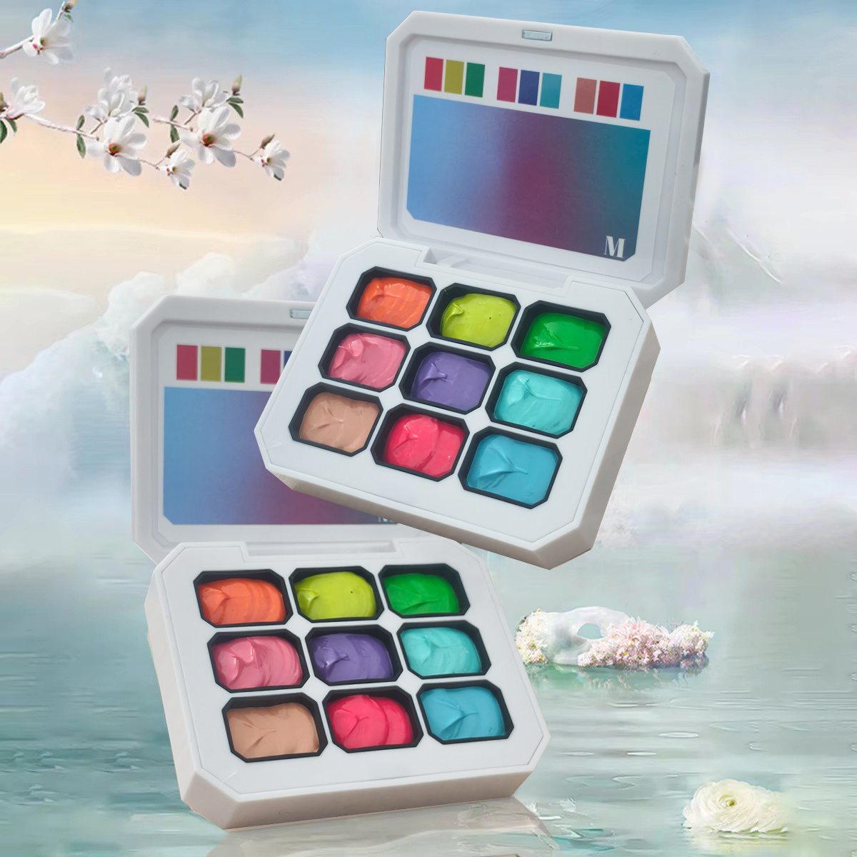 1pc 9-color solid nail polish  - Nail Art Halal recension och pris