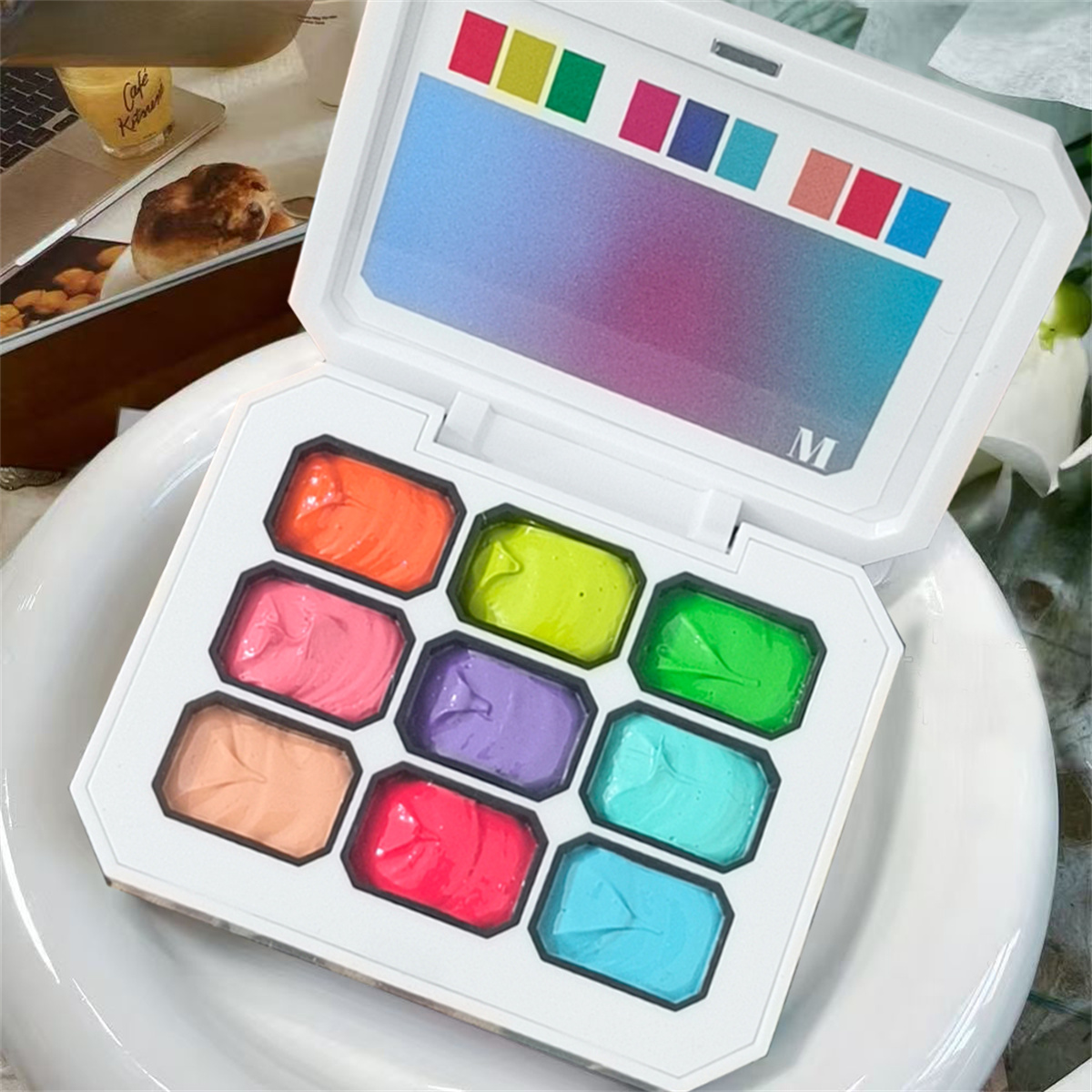 1pc 9-color solid nail polish  - Nail Art Halal recension och pris