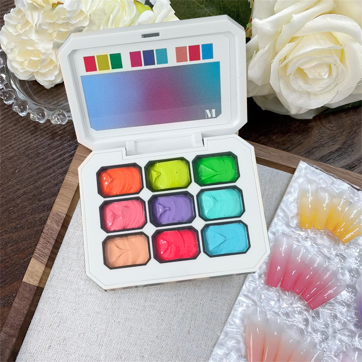1pc 9-color solid nail polish  - Nail Art Halal recension och pris
