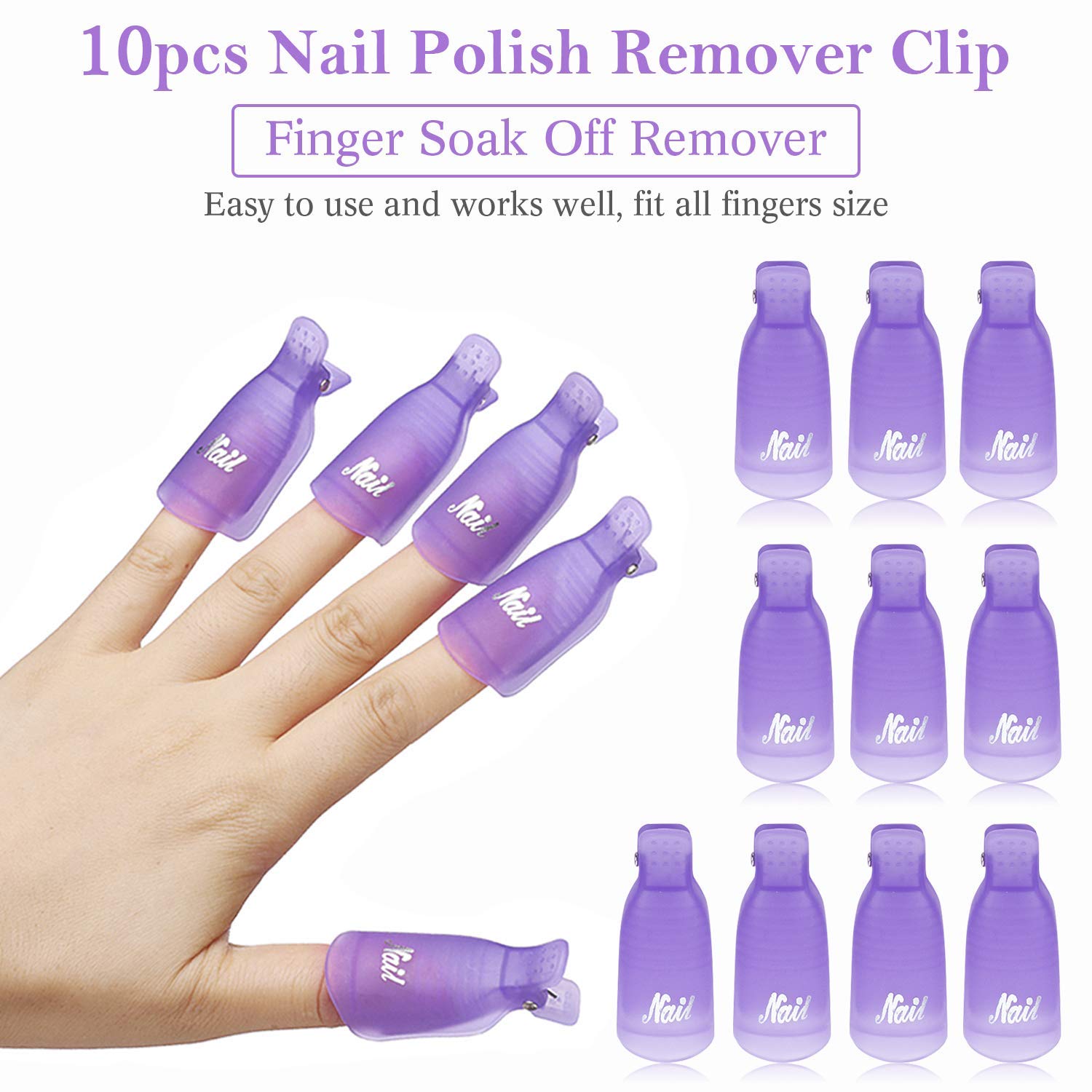 LULAA 10Pcs/16Pcs Plastic Acry - Nail Art Halal recension och pris