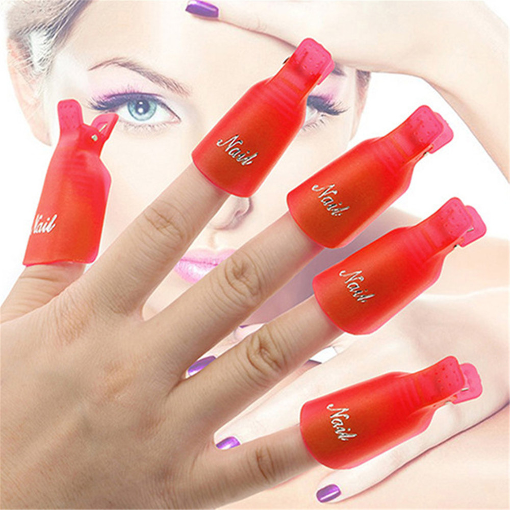 10 pieces Nail Art Soak off Ca - Nail Art Gel recension och pris