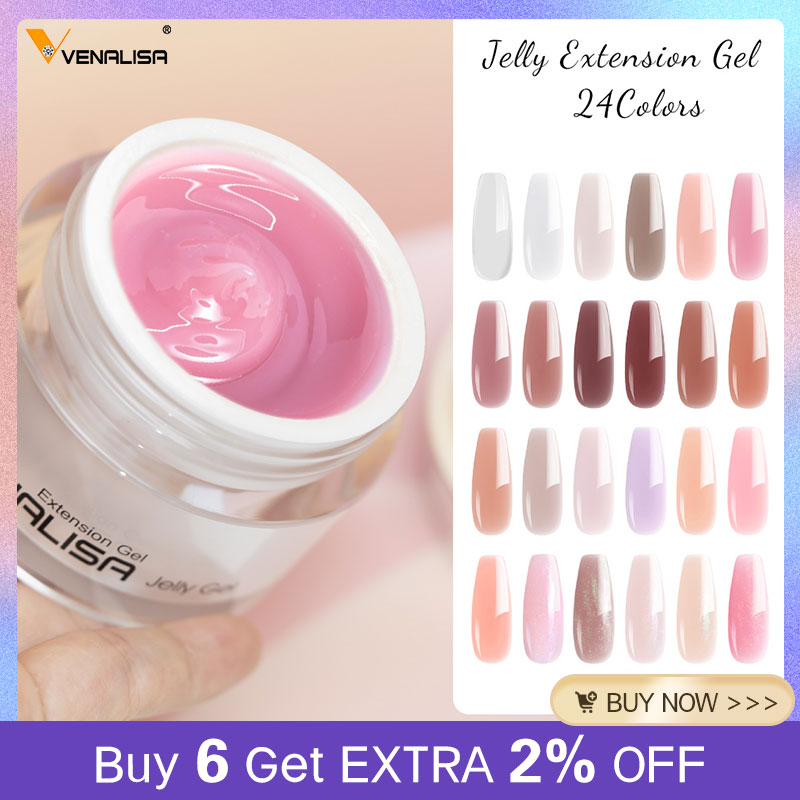 VENALISA 50ml Jelly Gel Clear  - Nail Art Lotso recension och pris