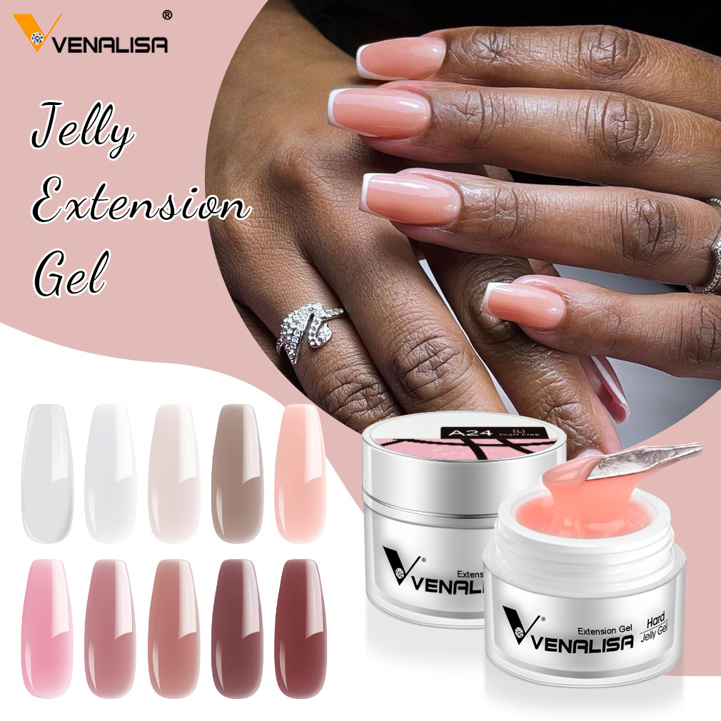 VENALISA 50ml Jelly Gel Clear  - Nail Art Lotso recension och pris