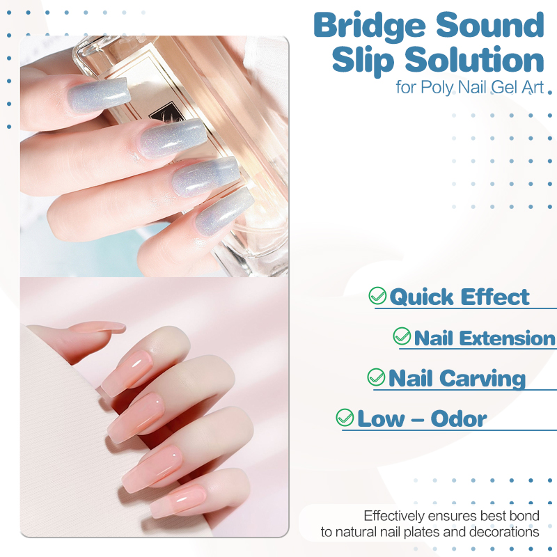 1pcs 2- in- 1 Poly Gel Nail Sl - Nail Art Gel recension och pris