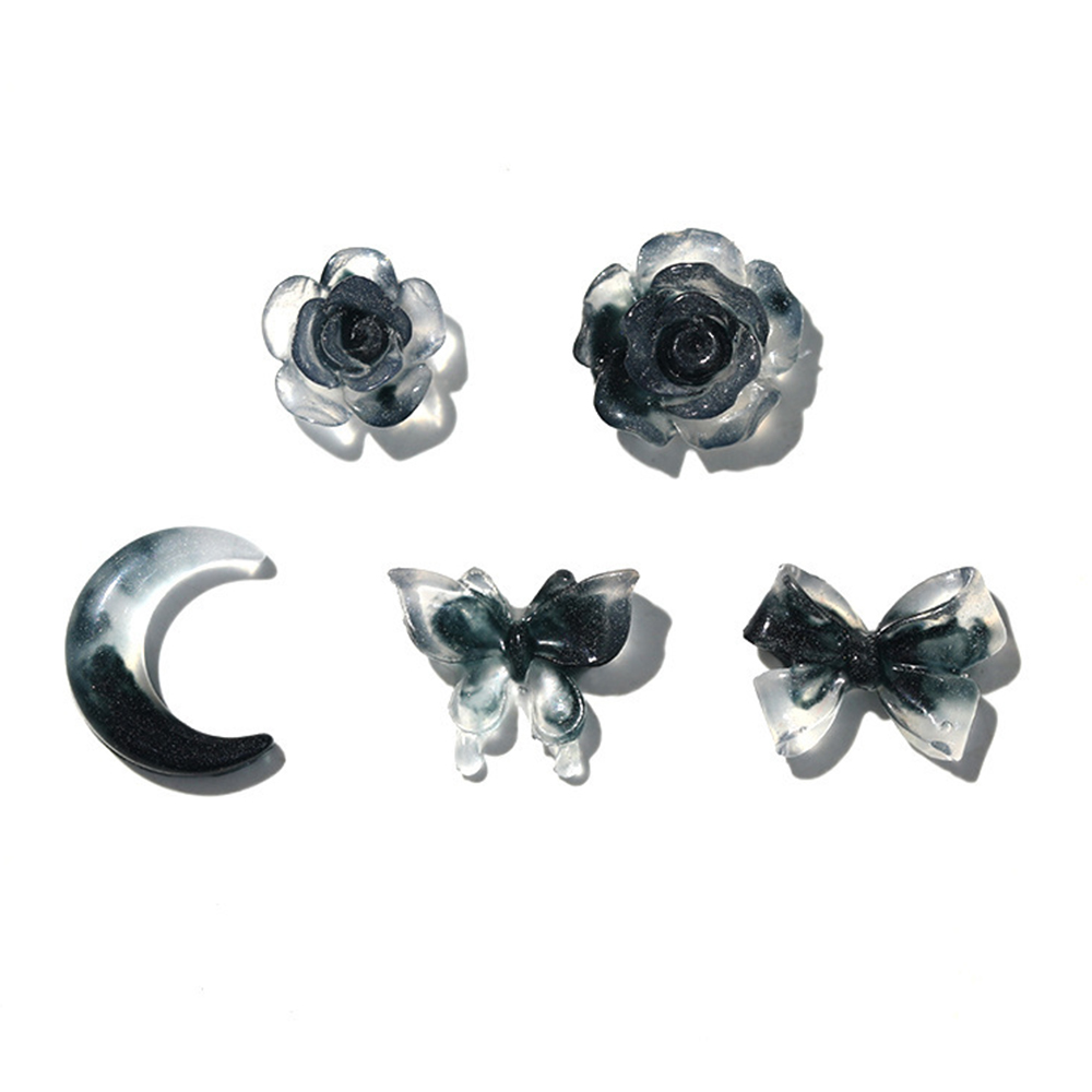 50pcs Mixed Nail Charms Dark M - Nail Art Vampire recension och pris
