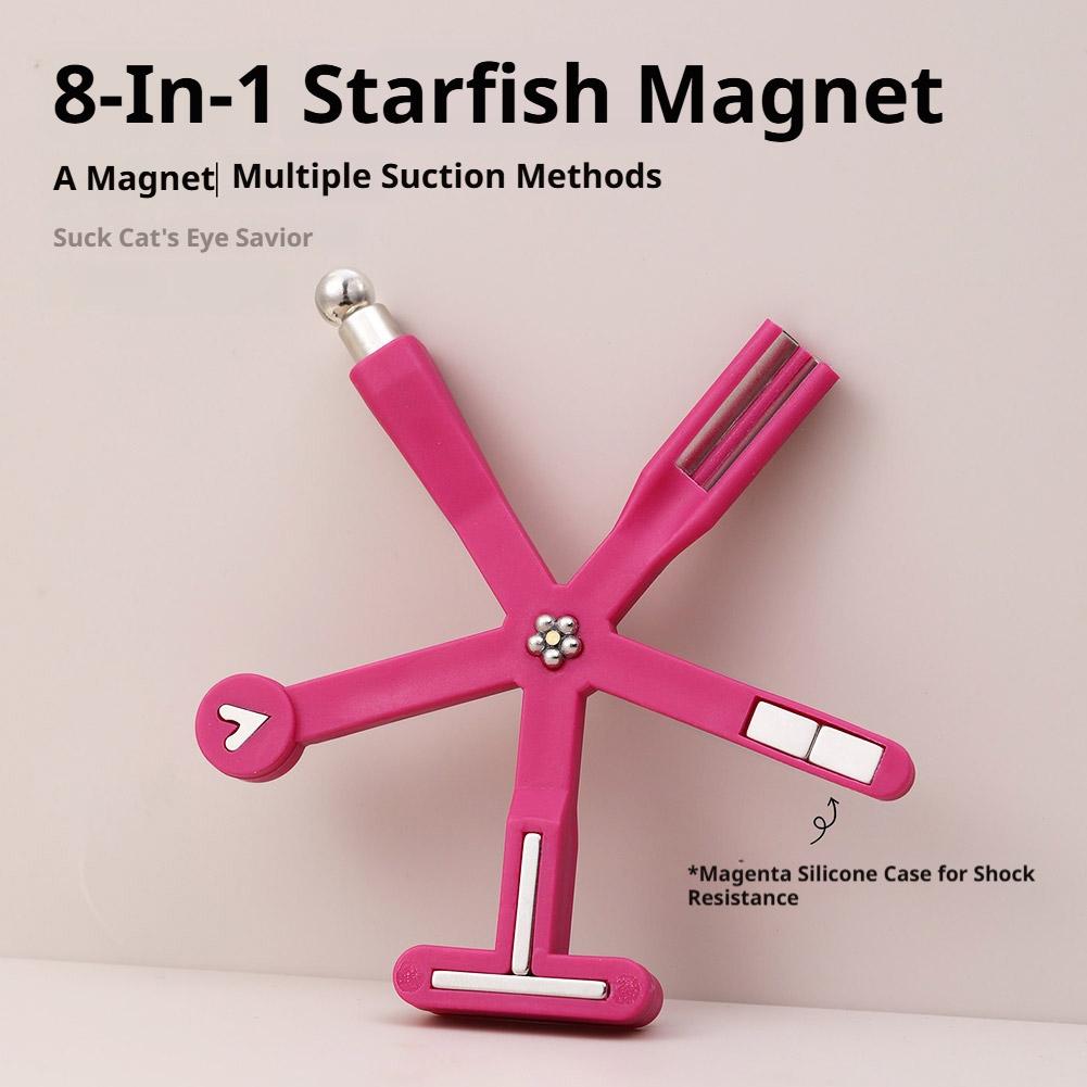 1pc 8-in-1 Starfish Cat Eye Ma - Nail Art Gel recension och pris