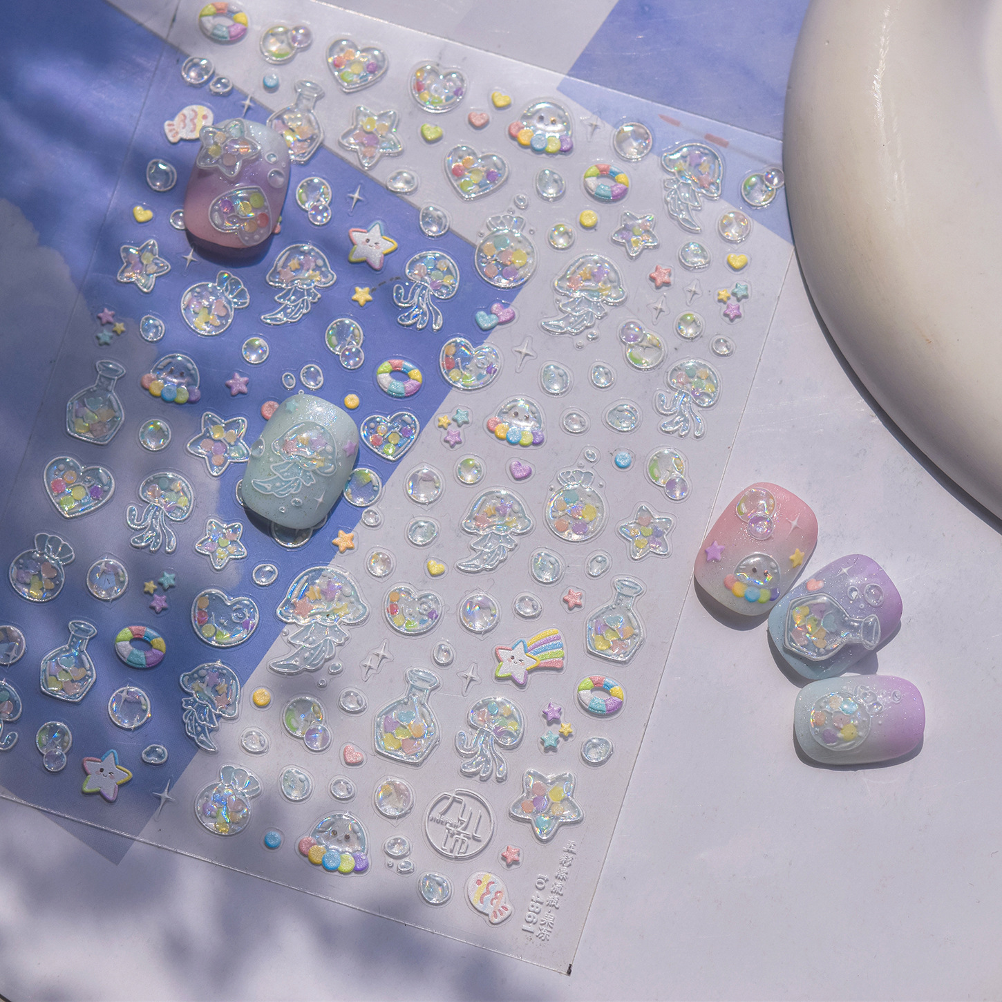 Shiny Bubbles Stars Dreamy Oce - Nail Art Vampire recension och pris