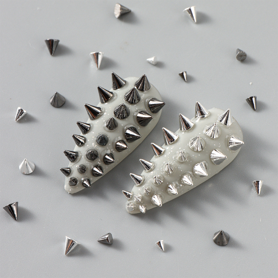 6Grids Metallic Rivet Punk Nai - Nail Art Vampire recension och pris