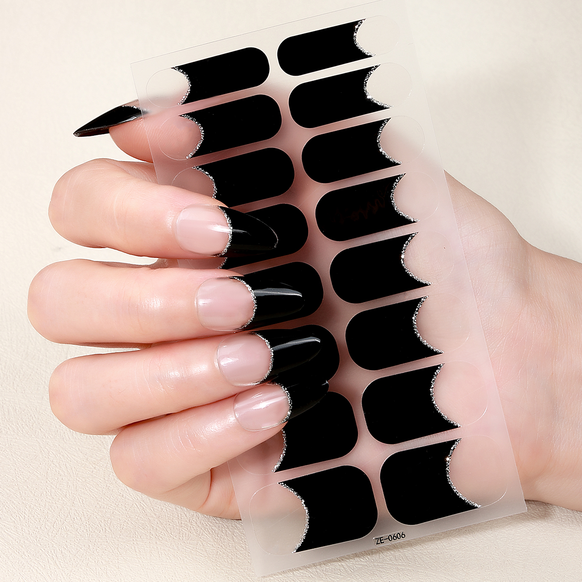 16Tips Full Cover Nail Sticker - Striping Tape Nail recension och pris