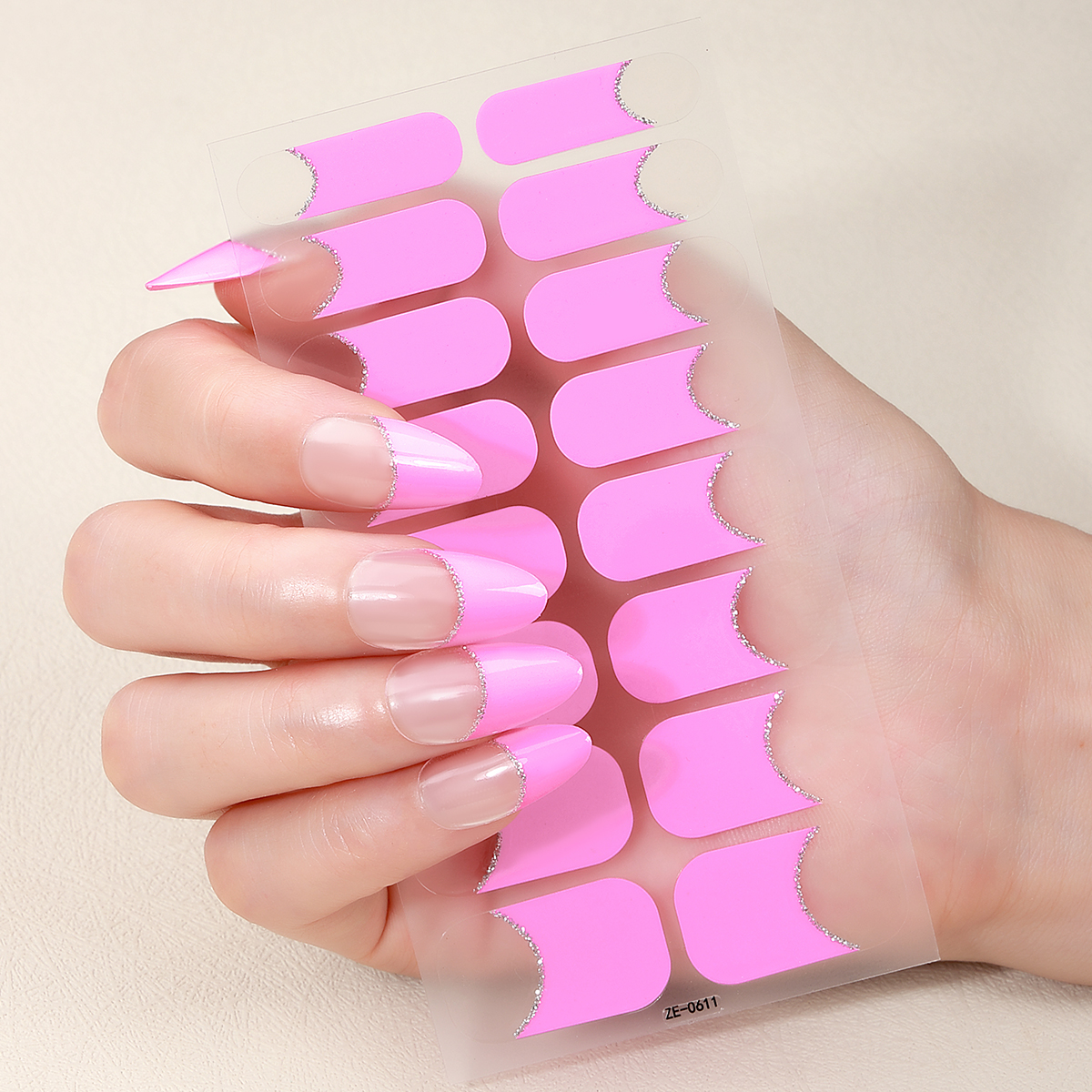 16Tips Full Cover Nail Sticker - Striping Tape Nail recension och pris