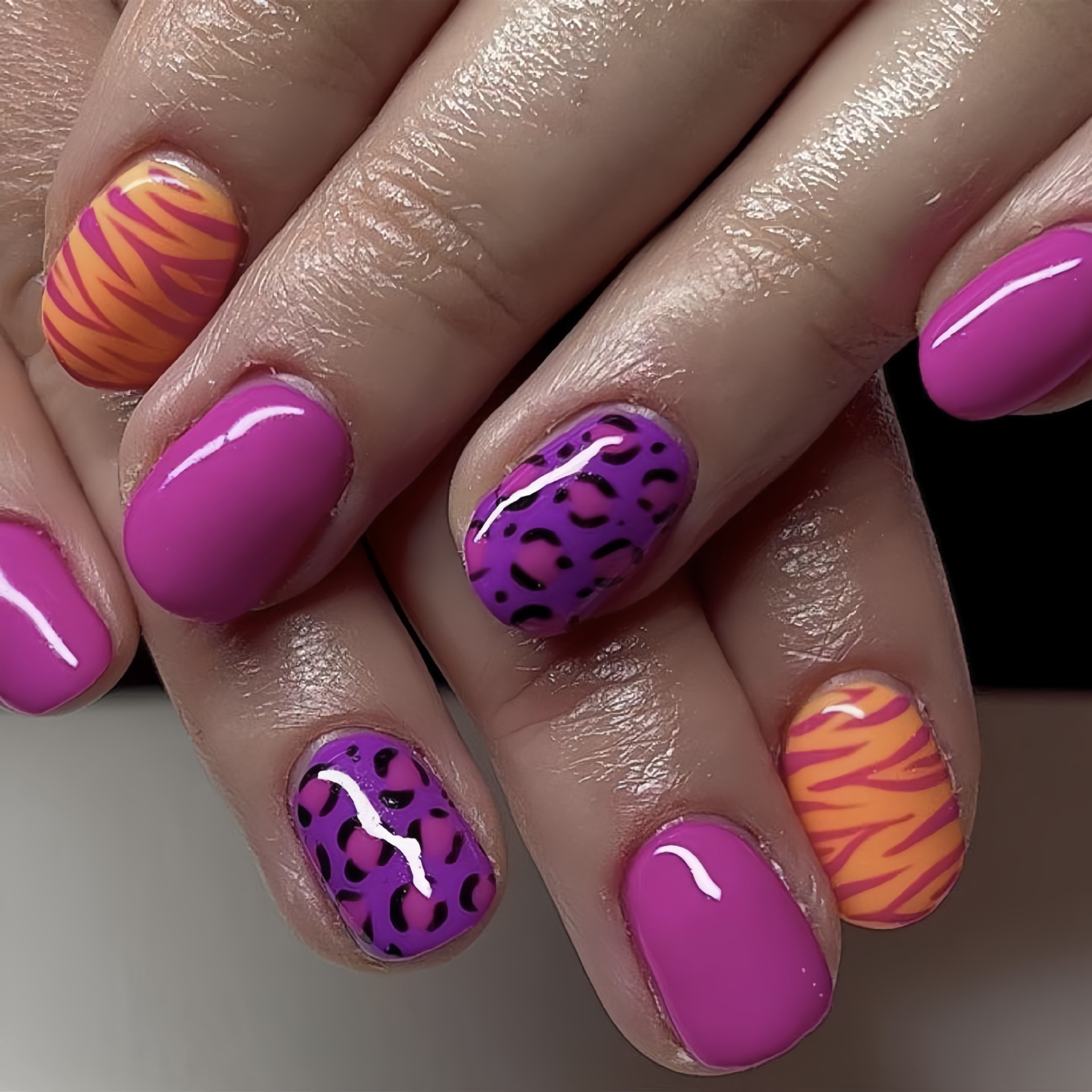 Short long fake nails for wome - Nail Art Aesthetic recension och pris