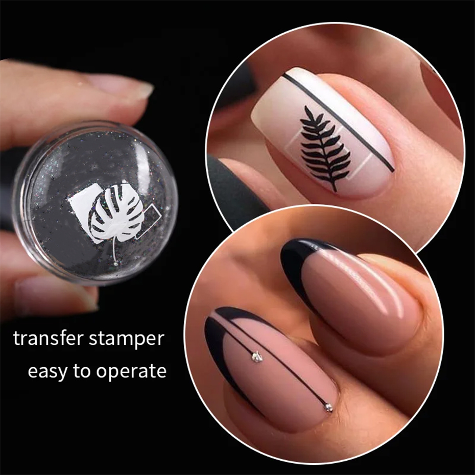 Nail Stamping Plates Pure Clea - Nail Art Jelly recension och pris