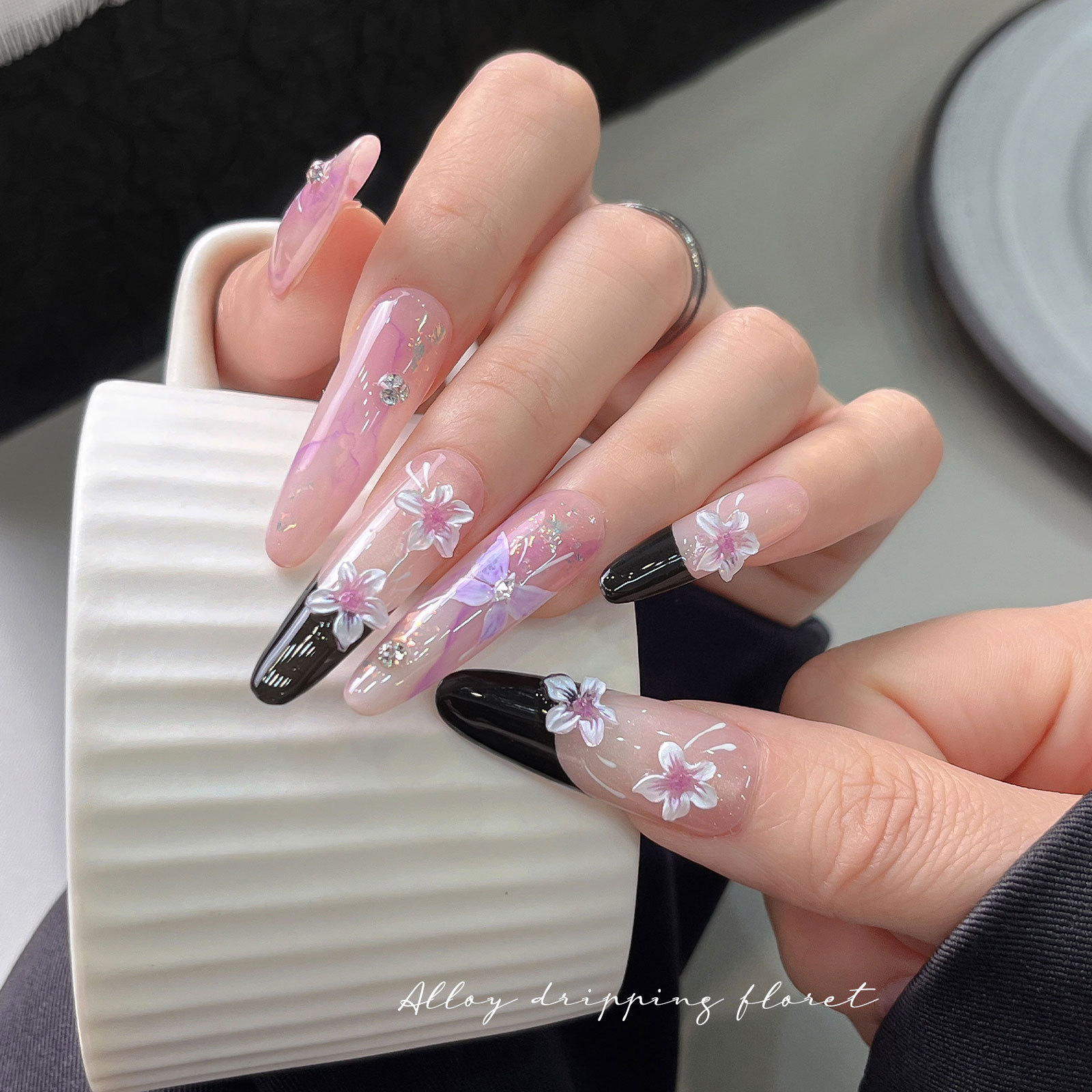 50PCS Beautiful Glazing 3D Spr - Nail Art Lotso recension och pris