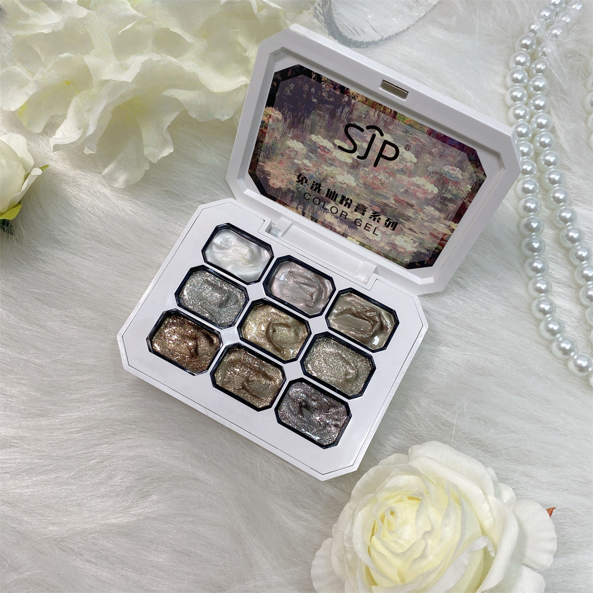 1pc  9-color solid pat gel nai - Nail Art Halal recension och pris