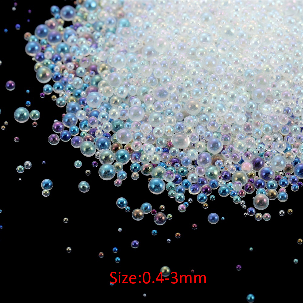 10/20g 0.4-3mm Mini Bubble Bal - Nail Art Emerald recension och pris
