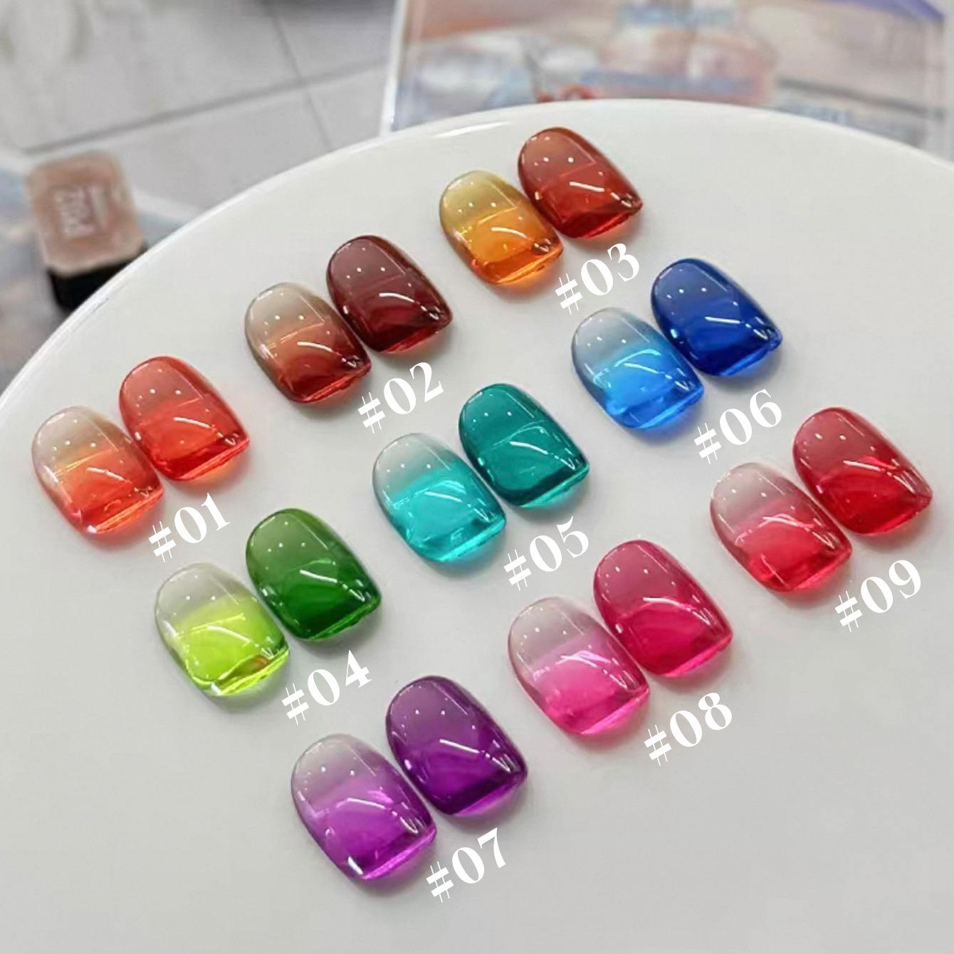 12ml Transparent Jelly Gel Pol - Nail Art Jelly recension och pris