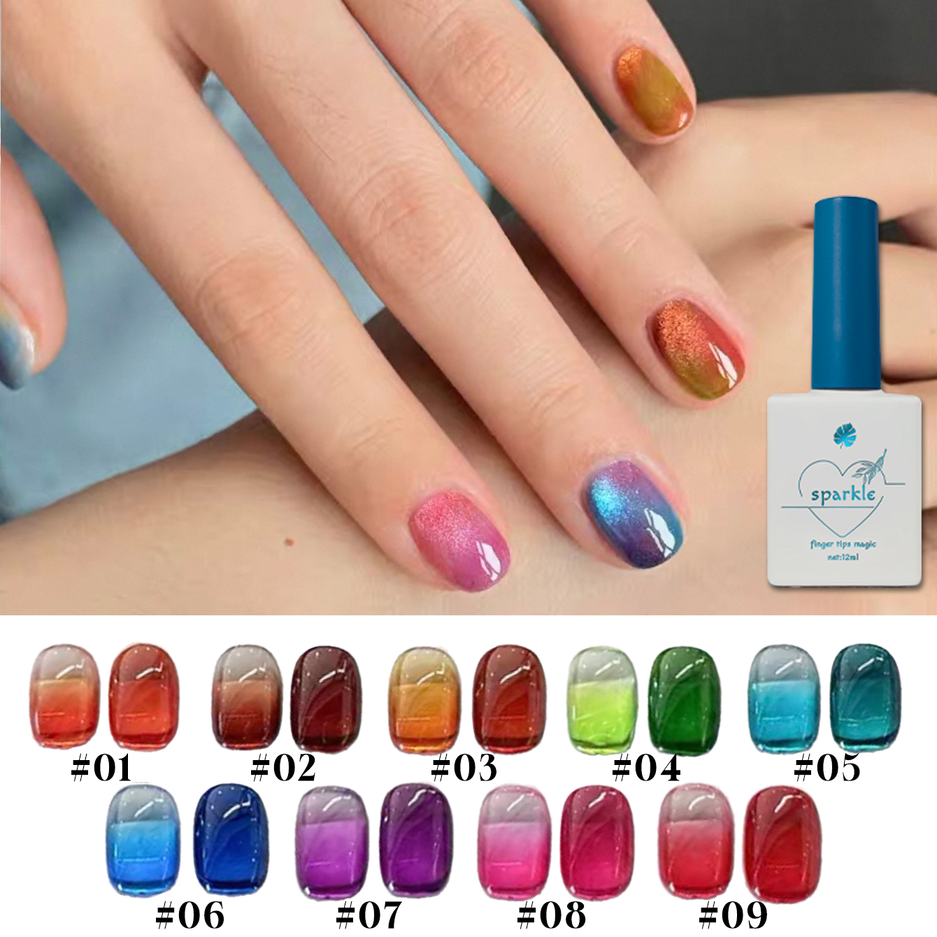 12ml Transparent Jelly Gel Pol - Nail Art Jelly recension och pris