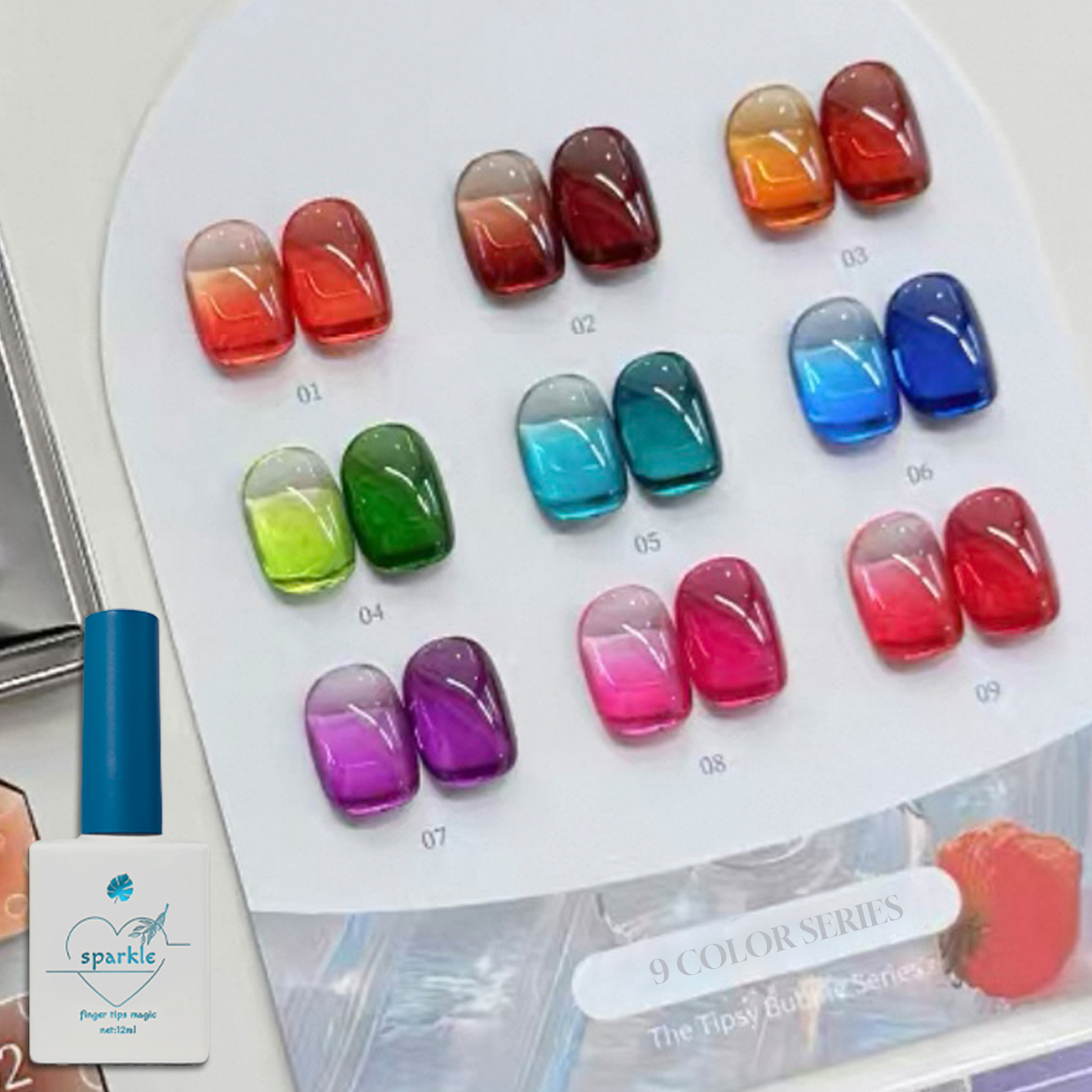 12ml Transparent Jelly Gel Pol - Nail Art Jelly recension och pris