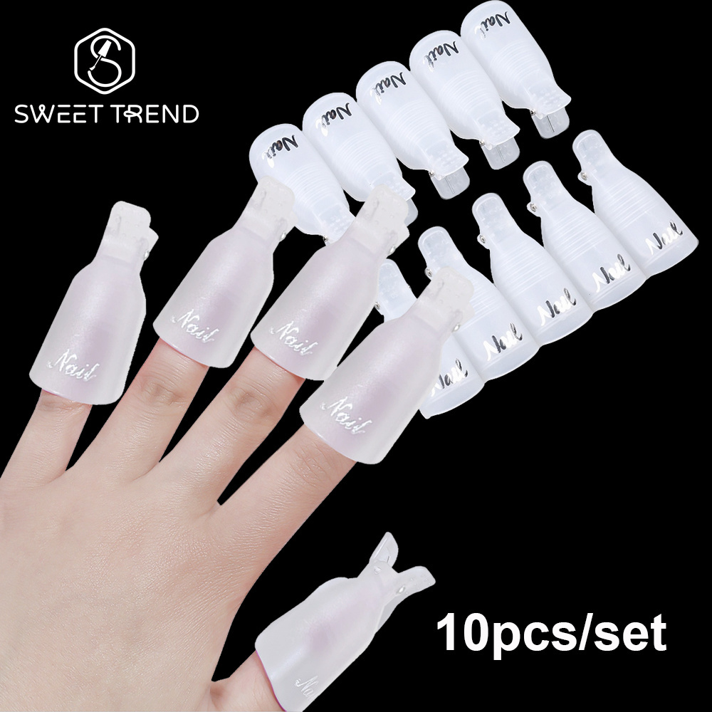 SWEET TREND-10Pcs/set Plastic  - Nail Art Halal recension och pris