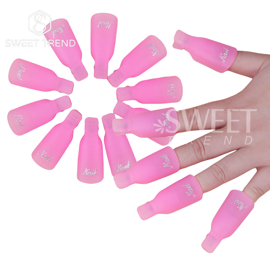 SWEET TREND-10Pcs/set Plastic  - Nail Art Halal recension och pris