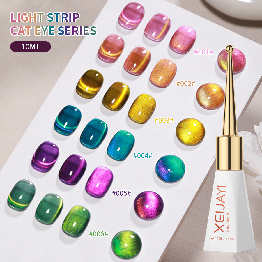 1/6pcs 10ml Light Strip Cat Ey - Striping Tape Nail recension och pris
