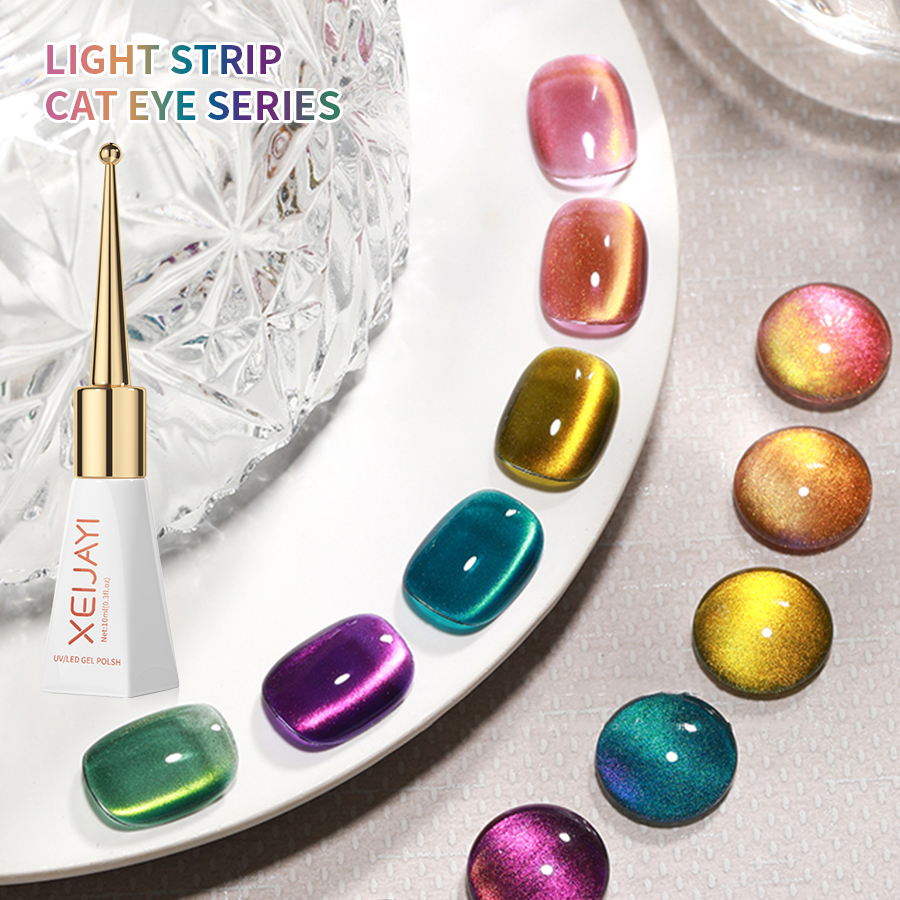 1/6pcs 10ml Light Strip Cat Ey - Striping Tape Nail recension och pris