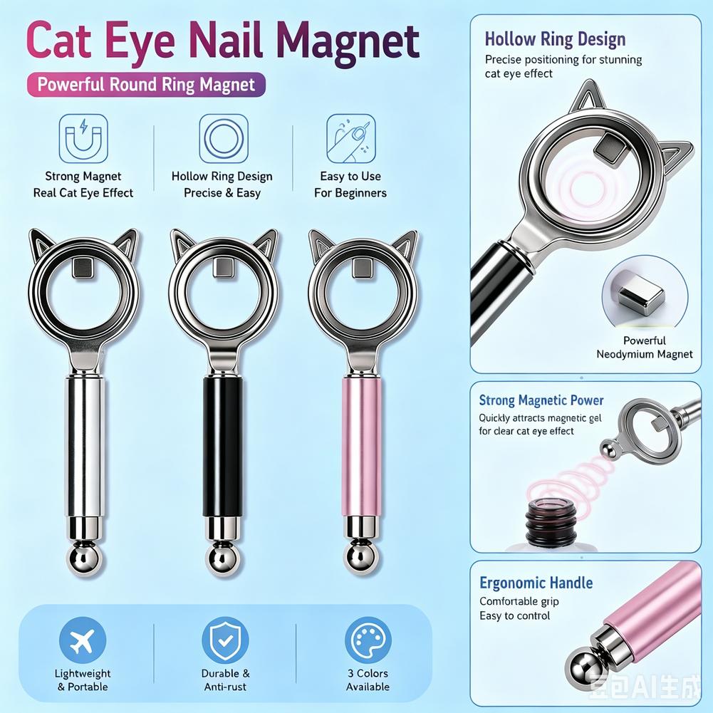 Cat Eye Nail Magnet Stick, Dua - Nail Art Halal recension och pris
