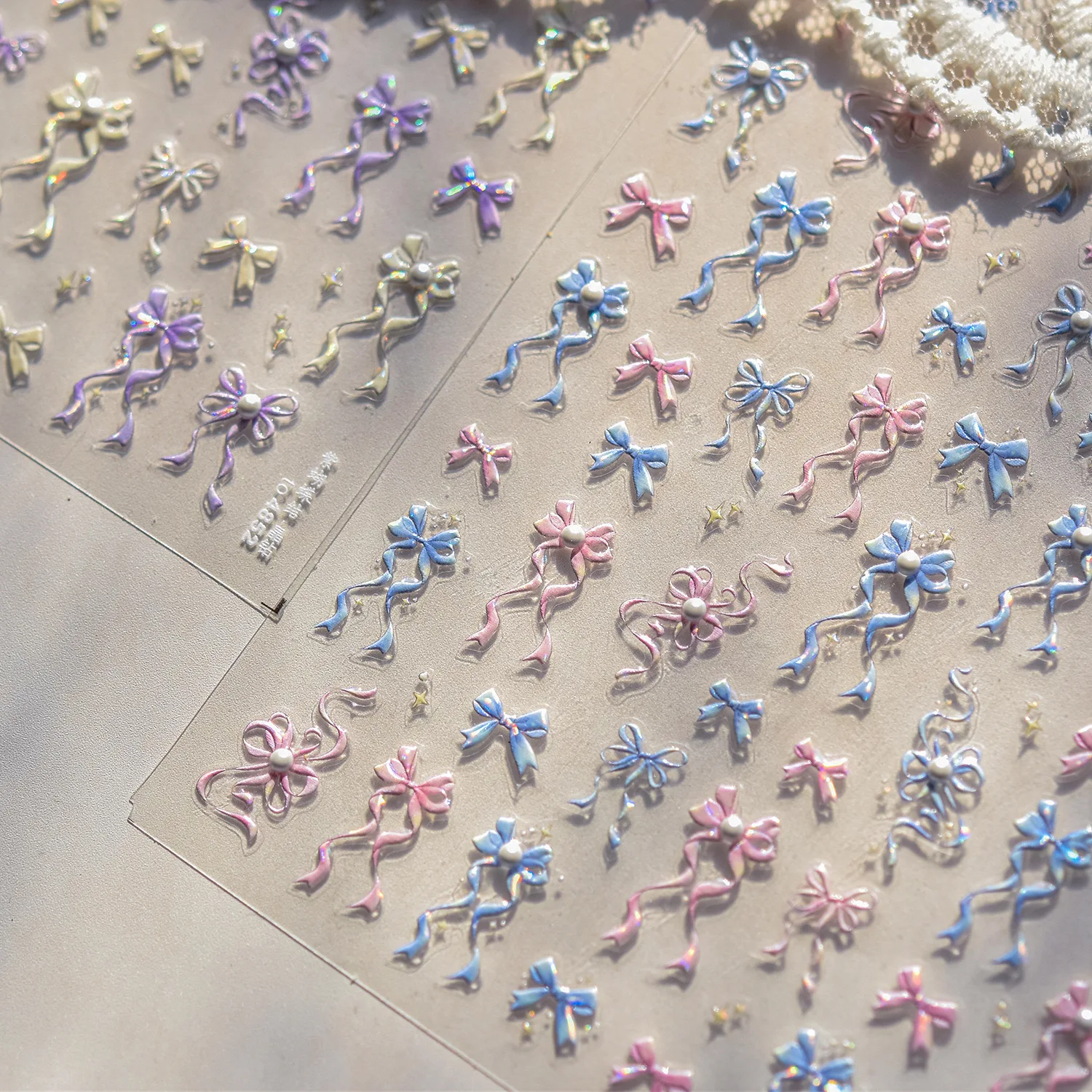 Chic Bowknot Jelly Silk Ribbon - Nail Art Vampire recension och pris