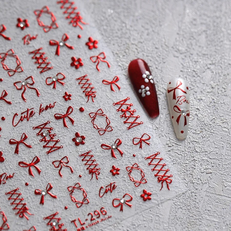 Chic Bowknot Jelly Silk Ribbon - Nail Art Vampire recension och pris