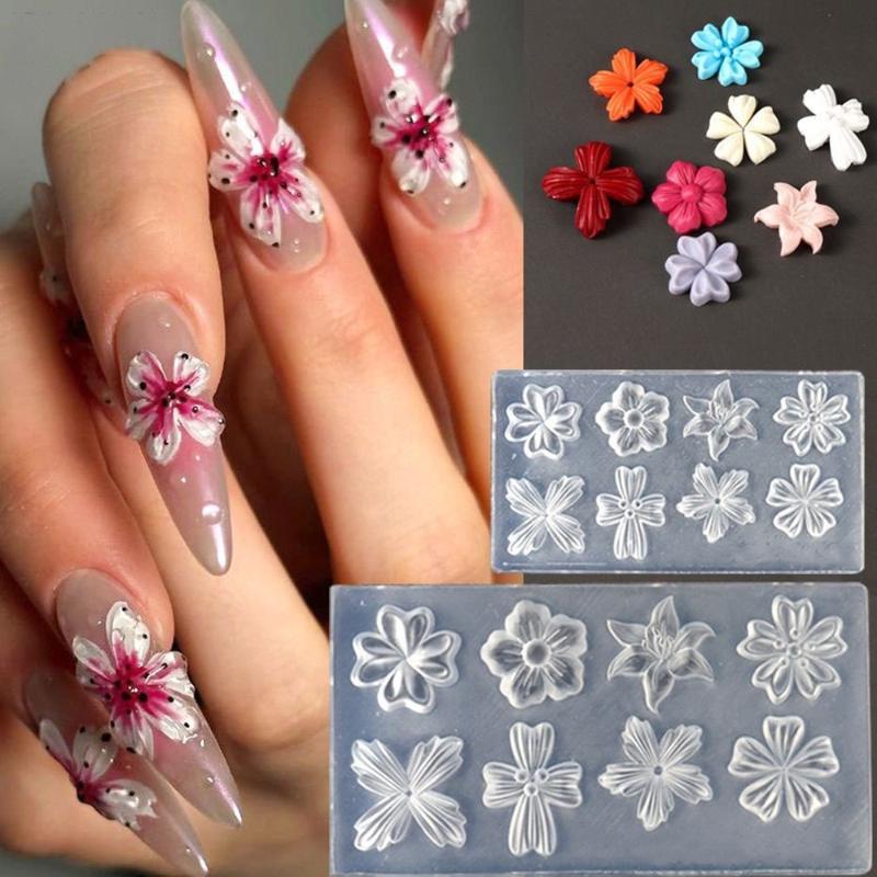 3D Flower Silicone Mold for Na - Nail Art Halal recension och pris