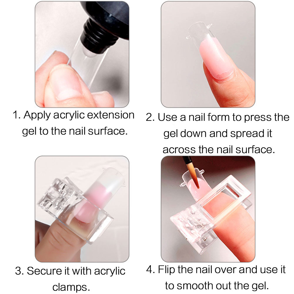 5 Pcs Flexible Soft Poly Gel N - Nail Art Gel recension och pris