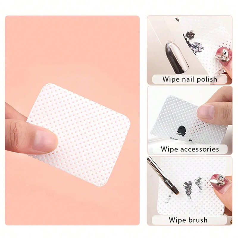 Lint Free Wipes Cleaning Tool  - Nail Art Gel recension och pris