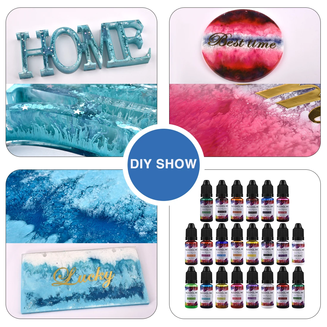 22Colors 10ml UV Epoxy Resin P - Nail Art Emerald recension och pris