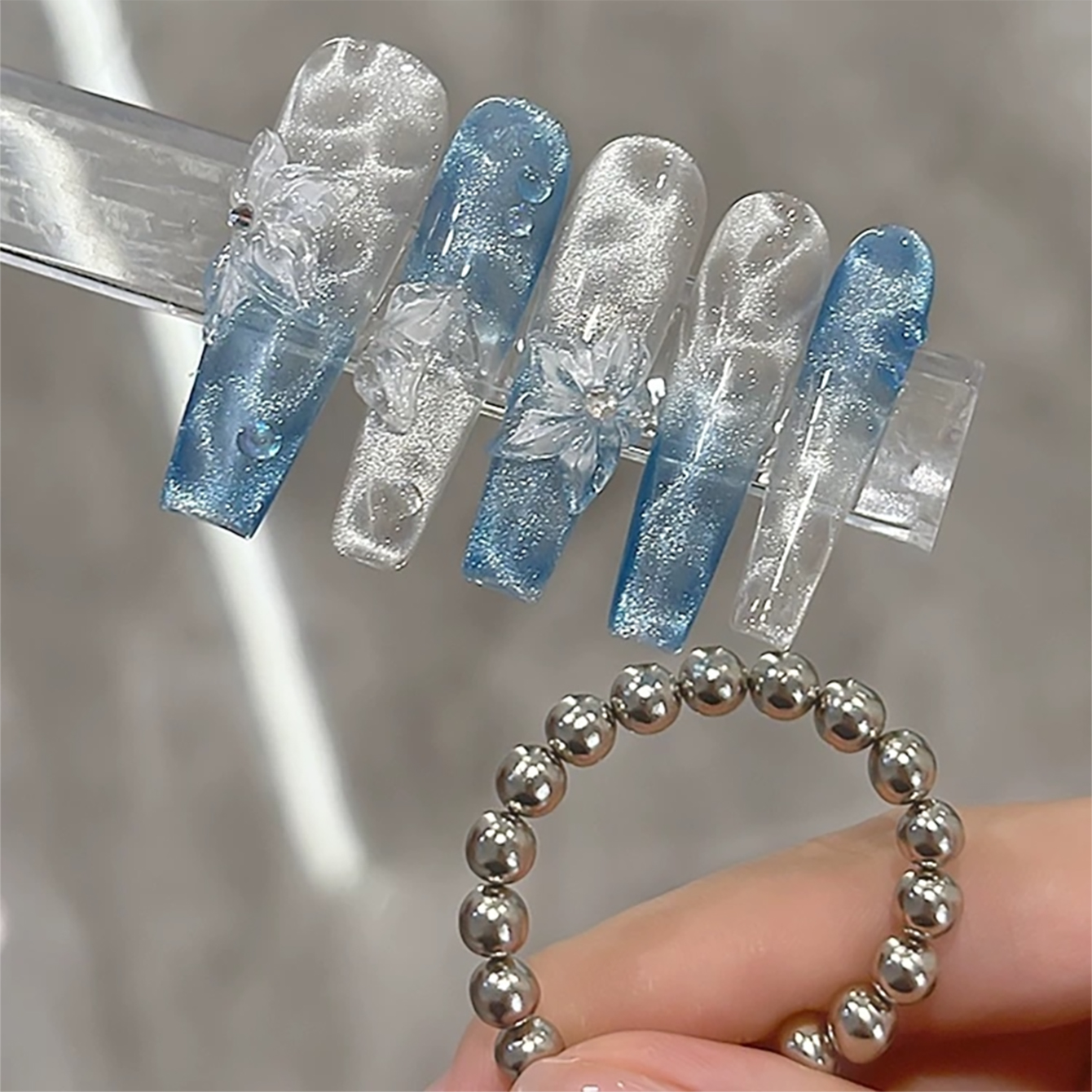 20PCS Magnetic Round Ball Nail - Striping Tape Nail recension och pris