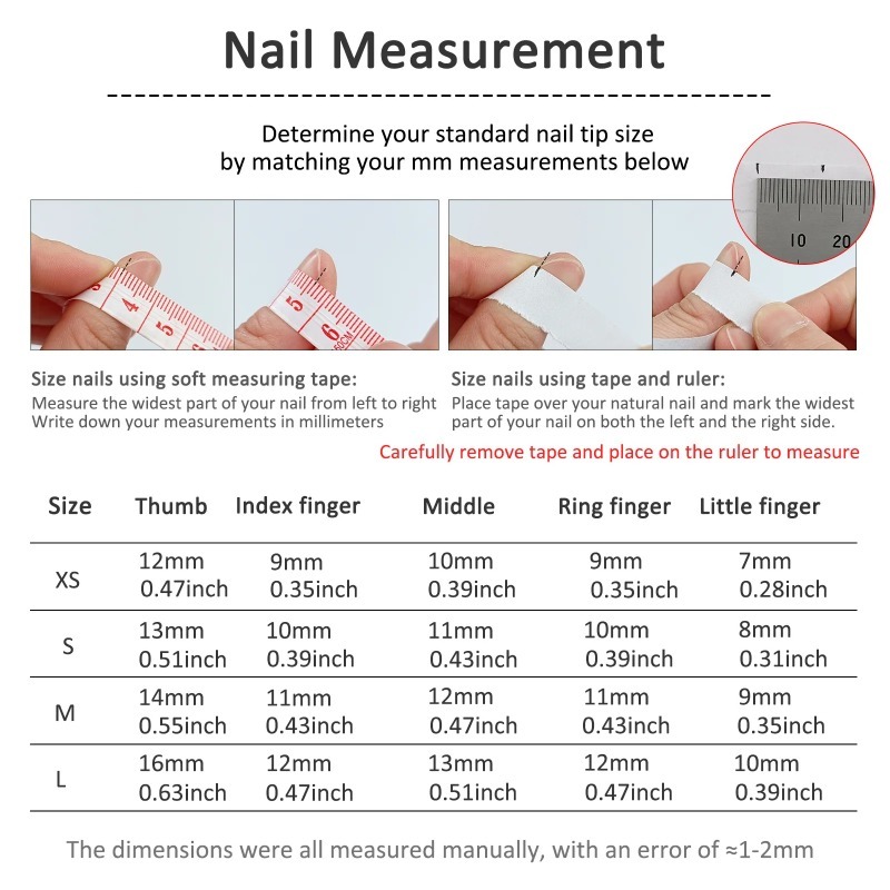 10pcs Aurora Chrome Press on N - Nail Art Aesthetic recension och pris