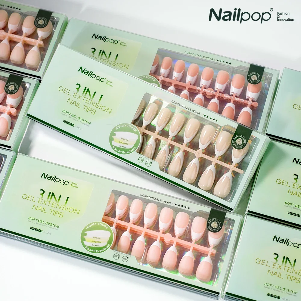 Nailpop 3 in 1 French Gel Nail - Nail Art Halal recension och pris