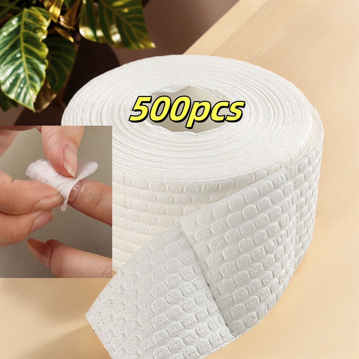 300/500Pcs/Roll Nail Cotton Wi - Nail Art Gel recension och pris