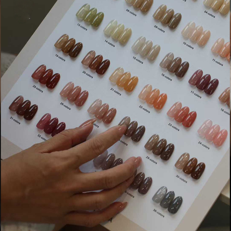 36-color spring/summer milk co - Nail Art Jelly recension och pris