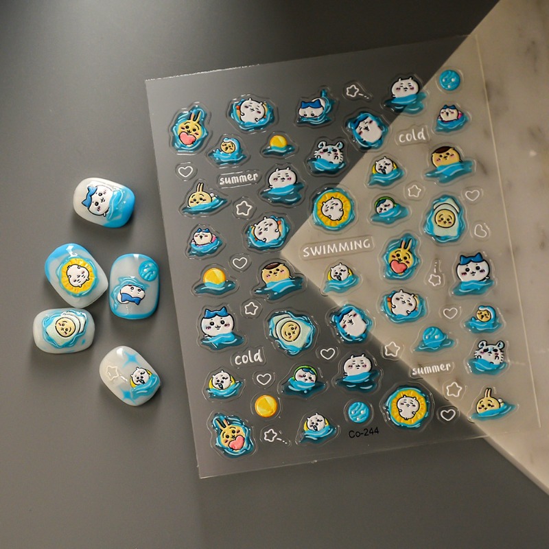 Cute Chiikawaed New Craft Jell - Nail Art Jelly recension och pris