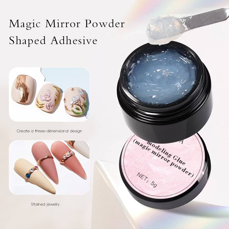 5ml 3D Clear Nail Gel Mirror P - Nail Art Emerald recension och pris