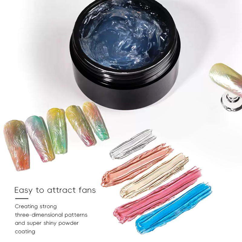 5ml 3D Clear Nail Gel Mirror P - Nail Art Emerald recension och pris