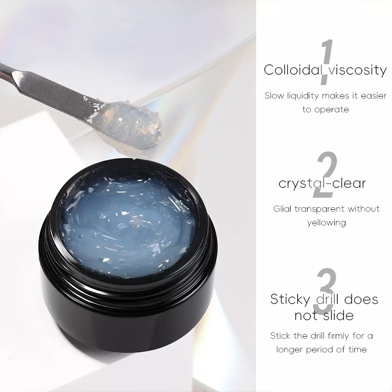 5ml 3D Clear Nail Gel Mirror P - Nail Art Emerald recension och pris